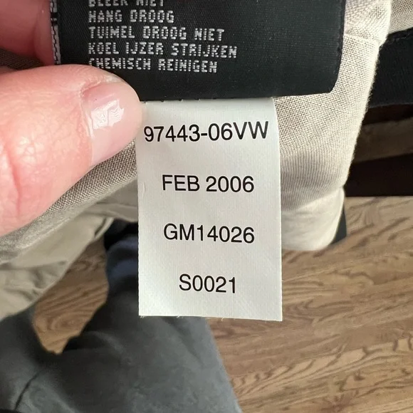 Harley Davidson Black Cotton Full Zip Utility Jacket 97443-06VW - Picture 8 of 8